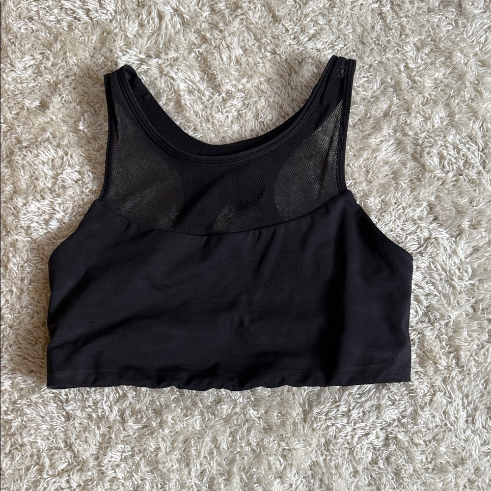 Lululemon Black Mesh Women's Bra